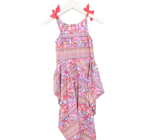 A Pink Swim Sets from Sunseeker in size 5T for girl. (Front View)