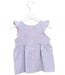 A Blue Sleeveless Tops from IKKS in size 4T for girl. (Back View)