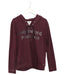 A Burgundy Long Sleeve Tops from IKKS in size 12Y for girl. (Front View)