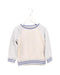 A Ivory Crewneck Sweatshirts from Gingersnaps in size 4T for boy. (Front View)