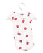 A White Short Sleeve Bodysuits from DEYROLLE x Petit Bateau in size 3-6M for girl. (Back View)
