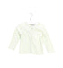 A Green Long Sleeve Tops from Petit Bateau in size 6-12M for girl. (Front View)