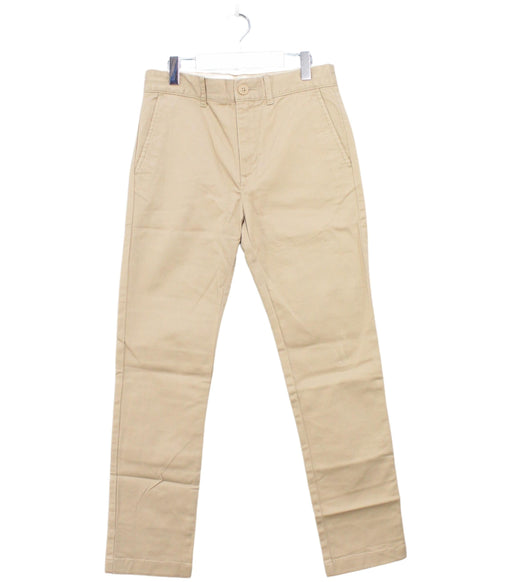A Beige Casual Pants from Crewcuts in size 10Y for boy. (Front View)