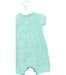 A Green Short Sleeve Rompers from PAIGELAUREN in size 3-6M for boy. (Back View)