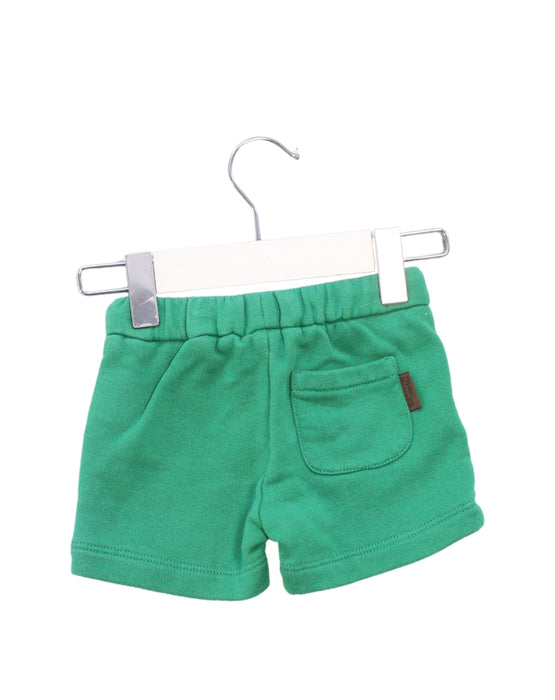A Green Shorts from Fendi in size 0-3M for boy. (Back View)