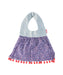 A Blue Bibs from Niva in size O/S for girl. (Front View)