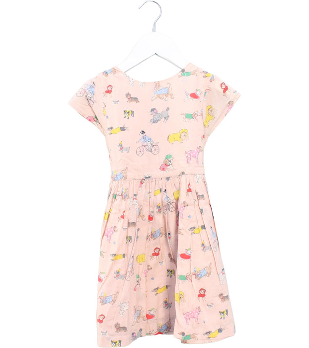 A Pink Short Sleeve Dresses from Cath Kidston in size 2T for girl. (Front View)