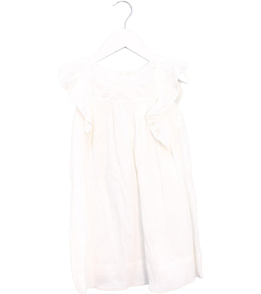 A White Sleeveless Dresses from Polo Ralph Lauren in size 3T for girl. (Front View)