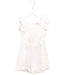 A White Sleeveless Rompers from Coco and Ginger in size 6T for girl. (Front View)