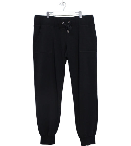 A Black Sweatpants from Ingrid & Isabel in size M for maternity. (Front View)