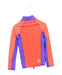 A Orange Rash Guards from Speedo in size 6T for girl. (Back View)