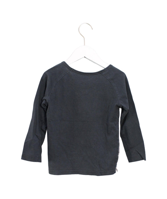 A Grey Long Sleeve Tops from Munster in size 3T for girl. (Back View)