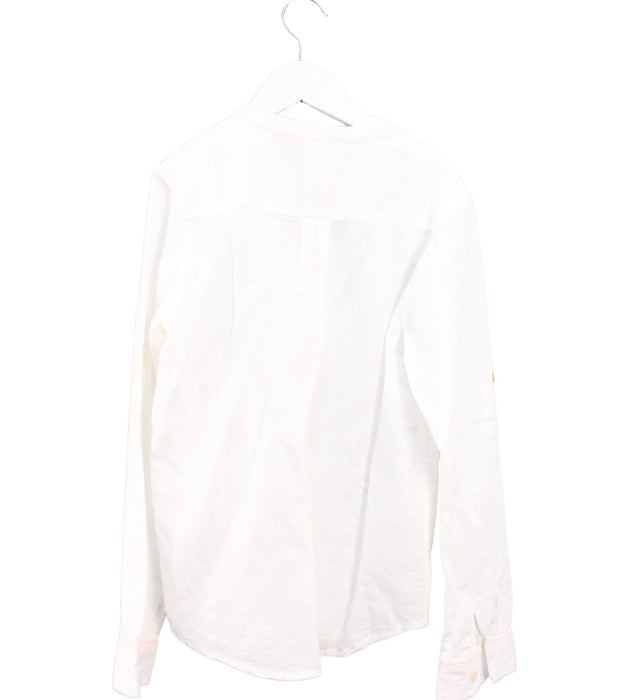 A White Shirts from Jacadi in size 12Y for boy. (Back View)