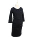 A Black Long Sleeve Dresses from Seraphine in size XS for maternity. (Front View)