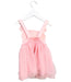 A Pink Sleeveless Dresses from Momonittu in size 12-18M for girl. (Back View)