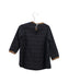 A Navy Long Sleeve Dresses from Les Enfantines in size 6-12M for girl. (Back View)