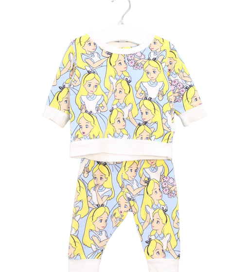 A Blue Pyjama Sets from Peter Alexander in size 3-6M for girl. (Front View)