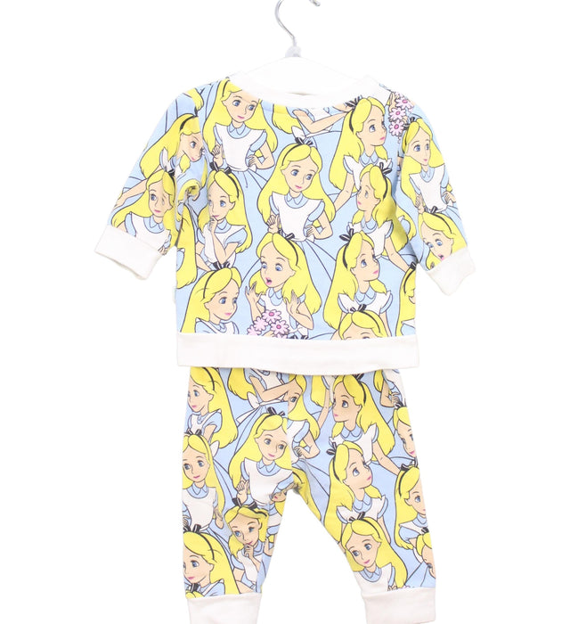 A Blue Pyjama Sets from Peter Alexander in size 3-6M for girl. (Back View)