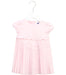A Pink Short Sleeve Dresses from Janie & Jack in size 6-12M for girl. (Front View)