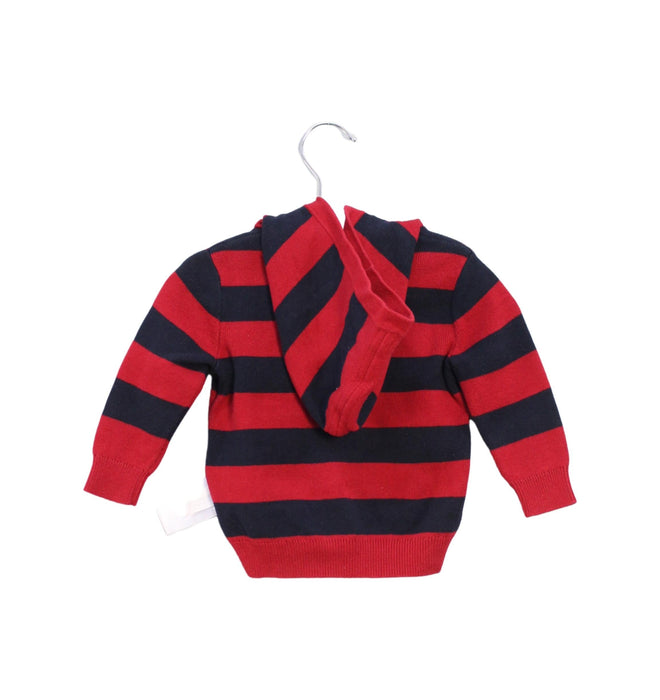 A Red Knit Sweaters from Ralph Lauren in size 6-12M for boy. (Back View)