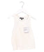 A Ivory Sleeveless Tops from Velveteen in size 5T for girl. (Front View)