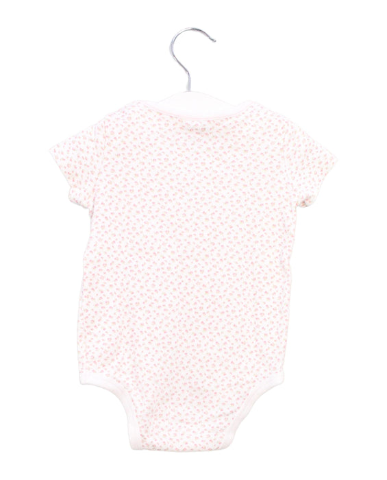 A Pink Short Sleeve Bodysuits from Ralph Lauren in size 3-6M for girl. (Back View)