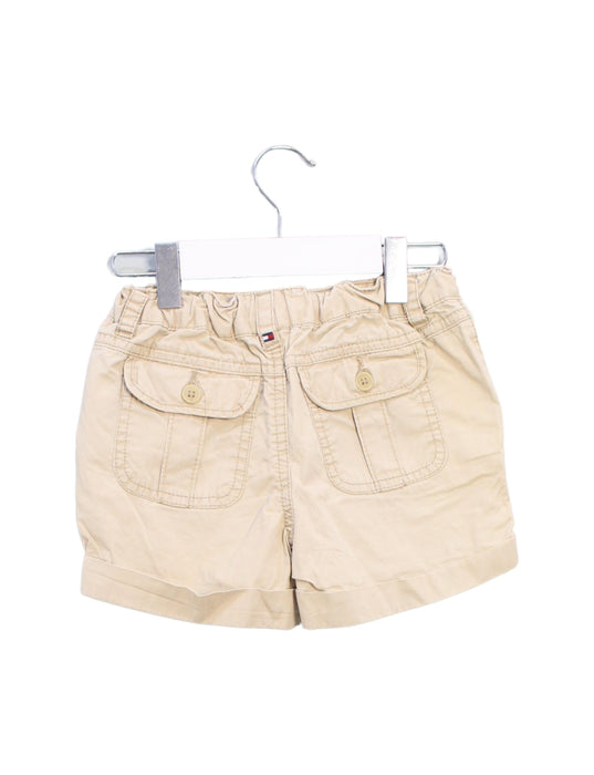A Beige Shorts from Tommy Hilfiger in size 6T for girl. (Back View)
