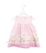 A Pink Sleeveless Dresses from Dave & Bella in size 5T for girl. (Back View)