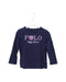 A Navy Long Sleeve Tops from Polo Ralph Lauren in size 18-24M for girl. (Front View)