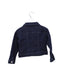 A Blue Lightweight Jackets from Petit Bateau in size 3T for girl. (Back View)