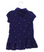 A Purple Short Sleeve Dresses from Tommy Hilfiger in size 12-18M for girl. (Back View)