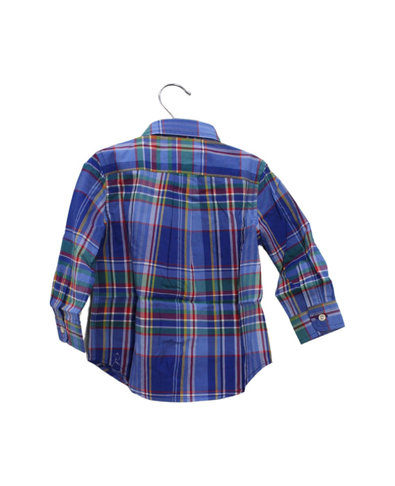 A Blue Shirts from Ralph Lauren in size 6-12M for boy. (Back View)