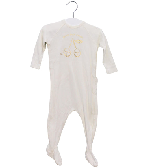 A Ivory Long Sleeve Jumpsuits from Bonpoint in size 0-3M for girl. (Front View)