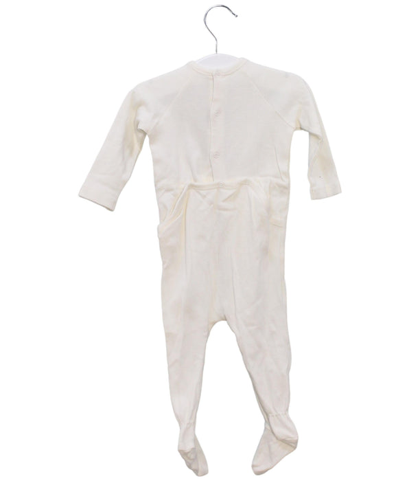 A Ivory Long Sleeve Jumpsuits from Bonpoint in size 0-3M for girl. (Back View)