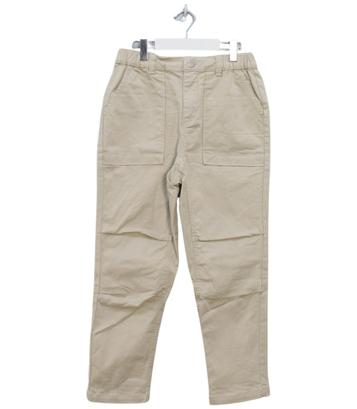 A Beige Casual Pants from Kingkow in size 7Y for boy. (Front View)