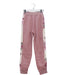 A Pink Sweatpants from Monnalisa in size 8Y for girl. (Front View)