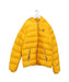A Yellow Puffer/Quilted Jackets from Armani in size 14Y for boy. (Front View)