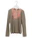 A Brown Long Sleeve Tops from Scotch & Soda in size 8Y for girl. (Front View)
