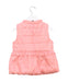 A Pink Outerwear Vests from Nautica in size 3T for girl. (Back View)