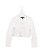 A White Cardigans from Tommy Hilfiger in size 4T for girl. (Front View)
