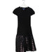 A Black Sweater Dresses from Polo Ralph Lauren in size 6T for girl. (Front View)