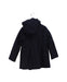 A Navy Coats from Jacadi in size 4T for girl. (Back View)
