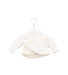 A White Sweatshirts from Ralph Lauren in size 0-3M for girl. (Front View)