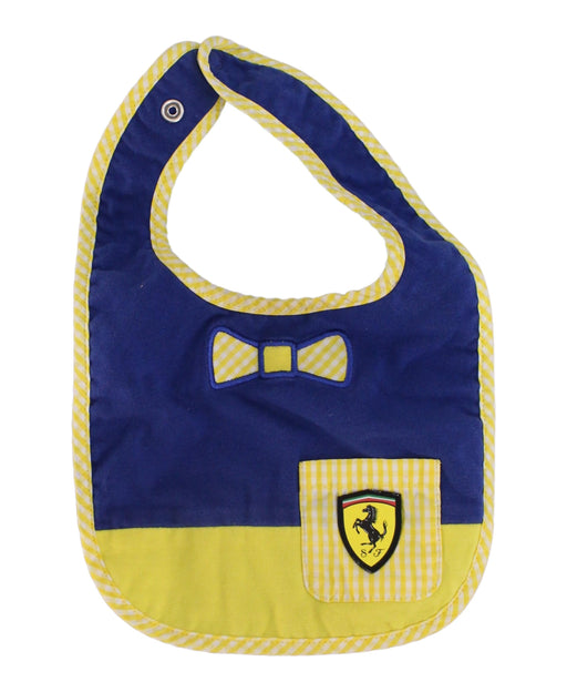A Blue Bibs from Ferrari in size O/S for neutral. (Front View)