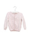 A Pink Cardigans from The Little White Company in size 12-18M for girl. (Front View)