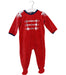 A Red Long Sleeve Jumpsuits from Petit Bateau in size 6-12M for boy. (Front View)