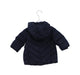 A Navy Puffer/Quilted Jackets from Monnalisa in size 3-6M for girl. (Back View)