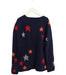 A Navy Knit Sweaters from Nanos in size 10Y for girl. (Back View)