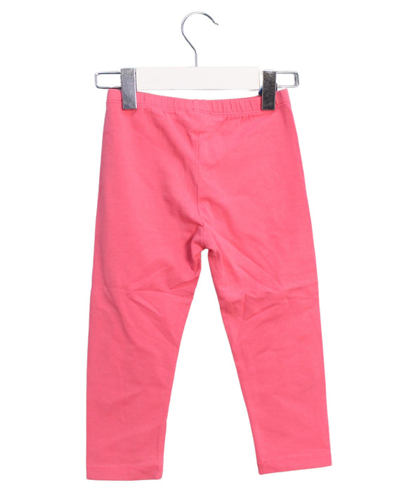 A Pink Casual Pants from Momonittu in size 2T for girl. (Back View)