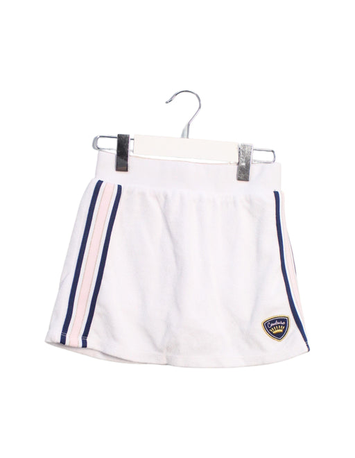 A White Skorts from Juicy Couture in size 5T for girl. (Front View)